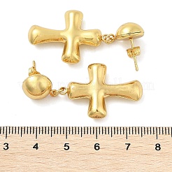 Серьги-гвоздики из нержавеющей стали 304 для женщин EJEW-A125-43G