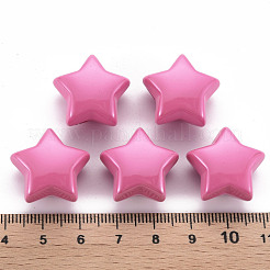 Непрозрачные акриловые бусины&nbsp;MACR-S372-02B-26