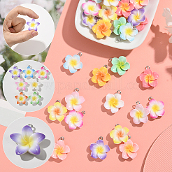 28 шт. подвески из непрозрачной смолы&nbsp;FIND-SC0019-45