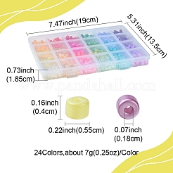 Наборы для изготовления браслетов из стеклянных бусин своими руками&nbsp;SEED-FS0001-39