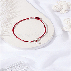 1 x Charm-Armband aus Lotus-Legierung&nbsp;BJEW-LP0003-21