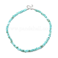 Ожерелья из бисера из натуральных окрашенных пресноводных ракушек NJEW-JN05488-02