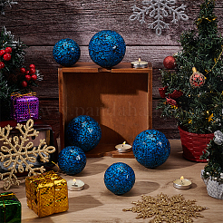 6 шт. 2 стиля стеклянных мозаичных шаров из пенопласта&nbsp;AJEW-UN0002-83B