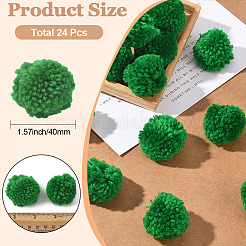 24 шерстяной мягкий помпон&nbsp;DIY-SC0031-31C-02