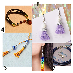 140 шт. 14-х стильный наконечник для шнура из сплава&nbsp;FIND-PH0002-50