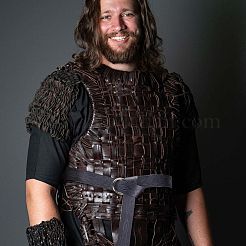 Средневековые ремни-цепочки из искусственной кожи викингов для мужчин AJEW-WH20020-261A