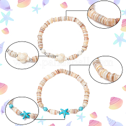 4 шт. 2 стиля BJEW-PA0001-05