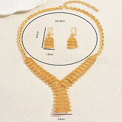 Элегантные комплекты из полого веера и серег в ближневосточном стиле для женщин&nbsp;QJ5284