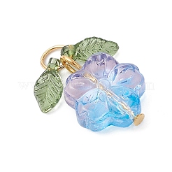 Подвески из прозрачного обычного стекла&nbsp;PALLOY-JF04571-01