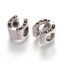 Европейские бусины с большим отверстием X-TIBEB-8021-AS-RS