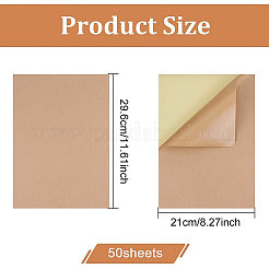 Pegatinas de papel kraft&nbsp;AJEW-BC0005-32