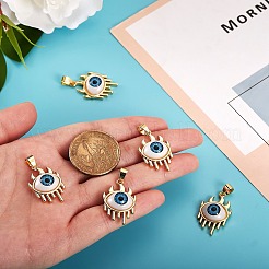 5 pièces pendentifs en laiton&nbsp;KK-SZ0005-06
