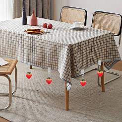 8 шт. утяжелители для скатерти из смолы с имитацией фруктов&nbsp;HJEW-SW00128-01