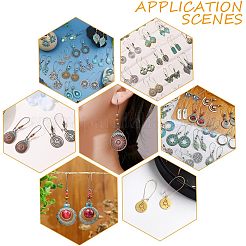 400 шт. 2 размера железные серьги-кольца фурнитура для сережек&nbsp;IFIN-CA0001-58