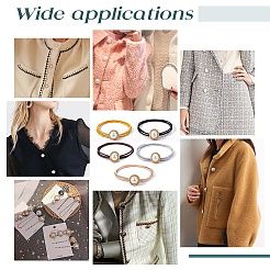 Пластиковые кнопки 1-отверстие&nbsp;BUTT-WH0020-11