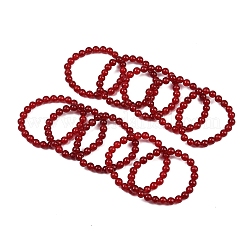 Агат эластичный браслет BJEW-52D-6