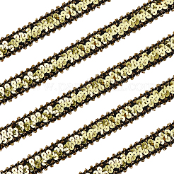 20 ярд блестящих полиэстеровых эластичных бусин с пайетками&nbsp;OCOR-CY0003-22B