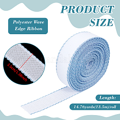 Ruban à bords ondulés en polyester de 13.5 m&nbsp;OCOR-BC0009-71D