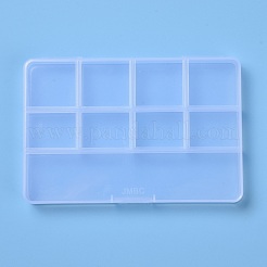 Прямоугольные полипропиленовые (полипропиленовые) контейнеры для хранения бусинок CON-S043-051