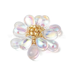 Подвески из прозрачного стекла в форме капли PALLOY-MZ00601-07