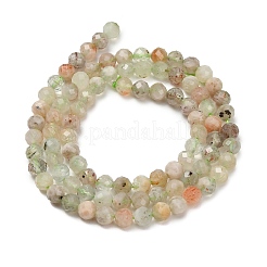 Natürliche Arusha Sonnenstein Perlen Stränge&nbsp;LS-G-F838-A02-4mm