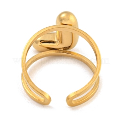 Bague en acier inoxydable 304&nbsp;LS-RJEW-L125-02G-12