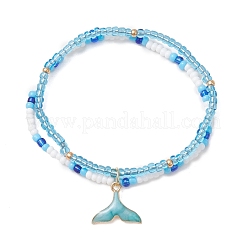 Braccialetti con ciondoli in lega oceanica&nbsp;BJEW-MZ00338-02