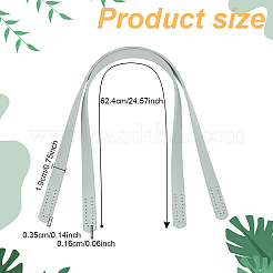 Искусственная кожа пришить ручки сумки FIND-WH0290-23I