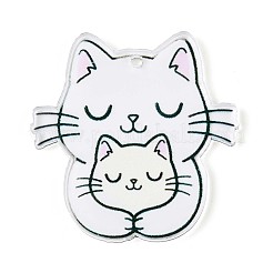 Печатные акриловые подвески&nbsp;SACR-F005-01D-01