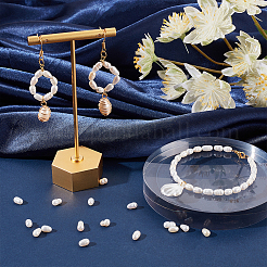 3 нить бусин из натурального культивированного пресноводного жемчуга PEAR-NB0002-25