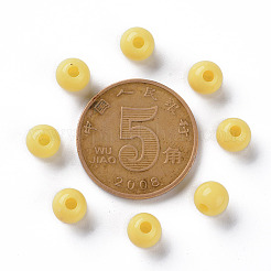 Непрозрачные акриловые бусины MACR-S370-C6mm-SS2105