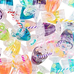 Прозрачные смоляные подвески RESI-CJC0017-01