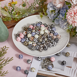 100шт 10 цвета силиконовые бусины&nbsp;SIL-DR0001-07