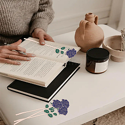 1 шт. закладки из эмалированного сплава&nbsp;AJEW-LP0004-87C