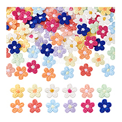 120 шт. 12-х цветные полиэстеровые нашивки на одежду&nbsp;DIY-PH0033-87