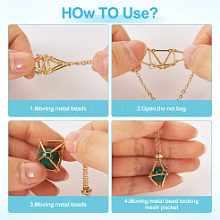 Сделай сам кулон ожерелье&nbsp;DIY-TA0006-07G