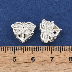 Многожильные звенья из латуни с паве из кубического циркония&nbsp;ZIRC-F145-04S-01