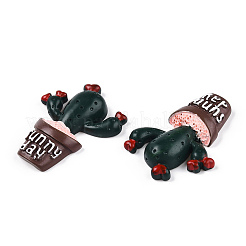 Undurchsichtige Decoden-Cabochons aus Harz&nbsp;LS-AJEW-N001-05