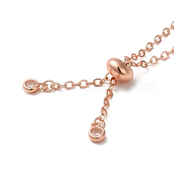 Gestellbeschichtung von Messingkabelketten zur Herstellung von Armbändern&nbsp;KK-TAC0016-05RG