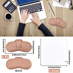 1шт чехол для очков из искусственной кожи&nbsp;AJEW-CN0005-70A