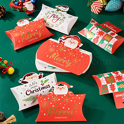 20 stücke 4 stile weihnachten thema papier kissen geschenk boxen&nbsp;CON-TA0001-25