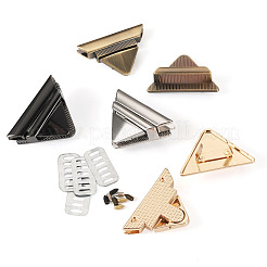 4 сумка 4 цвета цинковый сплав поворотный замок застежка для сумки кошелек защелка PURS-TA0001-03