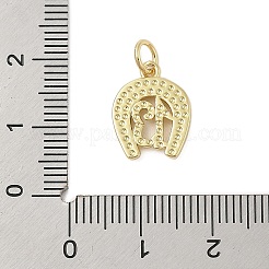 Стойка для подковы покрытие латунные подвески KK-Z074-34G