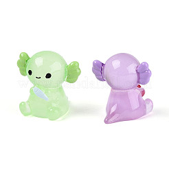 Украшения для выставки трицератопсов из светящейся смолы&nbsp;RESI-T026-02M