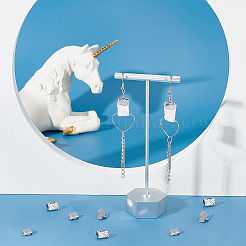 80 шт. 2-х цветные обжимные концы ленты из нержавеющей стали 304 STAS-UN0056-56