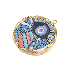 Pendentifs imprimés en acier inoxydable 304&nbsp;STAS-C146-10A-01