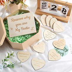 Незаконченная фанерная отделка AJEW-WH20017-79I