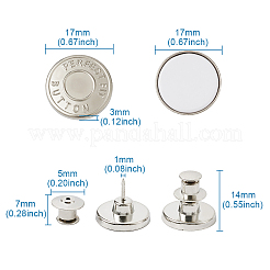 Легированные Пуговицы PALLOY-TA0001-38