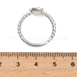 Латунные крепления колец для пальцев&nbsp;LS-KK-L184-58P