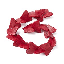 Синтетических нитей бирюзовые бусы G-P505-02